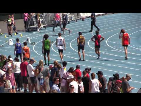 2017 STATE TRACK & FIELD CHAMPIONSHIPS: BOYS U15 100M FINAL // LAVicTV