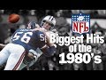 Biggest NFL Hits Of The 1980 S Actual Broadcast Footage