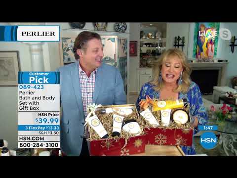 Perlier Shea Tuberose 4-teiliges Set