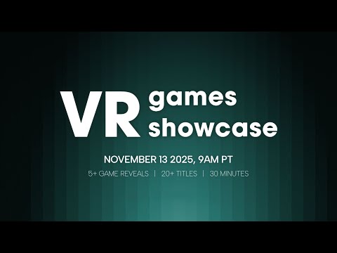 VR Games Showcase - November 2025