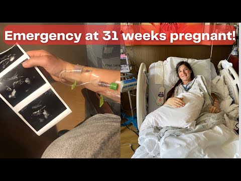 RUSHED to the HOSPITAL! Emergency at 31 weeks pregnant - placental abruption scare story time