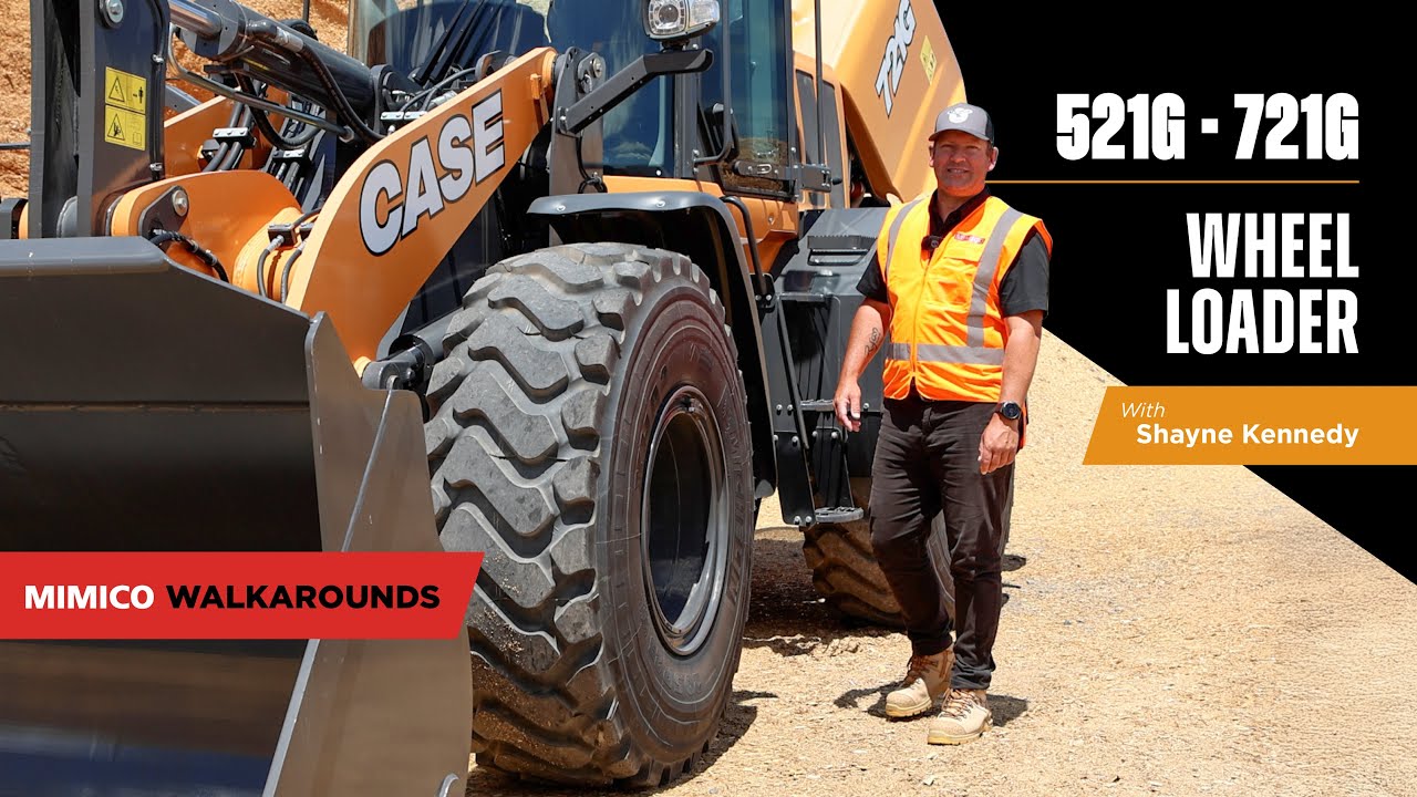 MIMICO | 521G 621G 721G Wheel Loader Walkaround | CASE Construction New Zealand