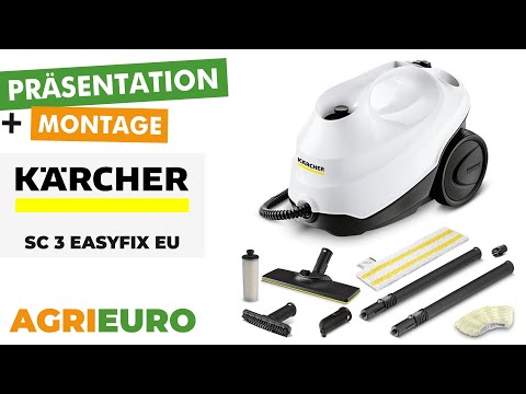 Produkt- und Montagevideo Kärcher SC 3 EasyFix - Dampfreiniger