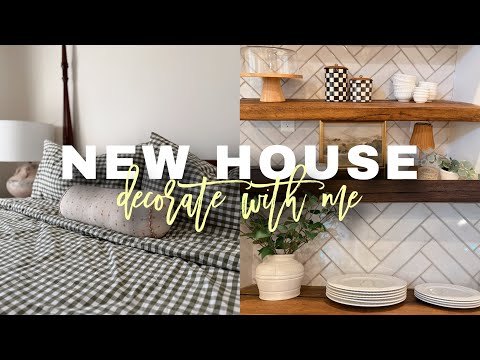 🏠 Decorating Our New Home | Simple + Cozy Decorating Ideas