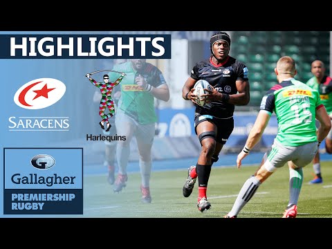 Saracens v Harlequins - HIGHLIGHTS | Late Fightback Not Enough! | Gallagher Premiership