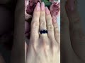 Серебряное кольцо с сапфиром 4.65ct