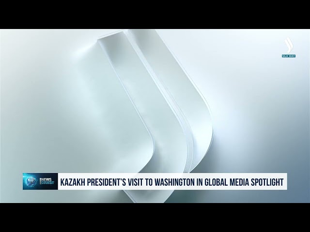 Kazakistan Devlet Başkanı’nın Washington ziyareti dünya medyasının gündeminde