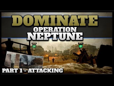 Dominate Operation Neptune (Attacking) | CoD WW2 War Mode Tips!