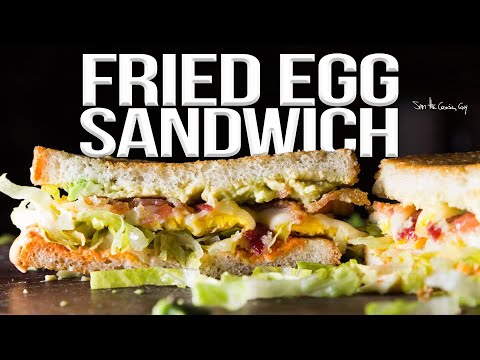 The World's Best Fried Egg Sandwich Recipe | SAM THE COOKING GUY