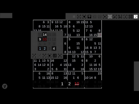 Sudoku 16 (AKA 16 x 16)