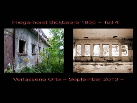 WW2 Fliegerhorst Bickbeere - 357 ОШАП/485 ОБВП - Brandis - Teil 4 ~ Lost Places 21 ~ 01.09.2013