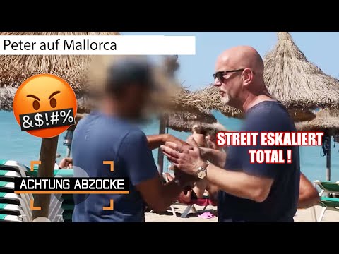 "H*RENSOHN" Sangriaverkäufer BELEIDIGT und ATTACKIERT Peter | Achtung Abzocke | Kabel Eins