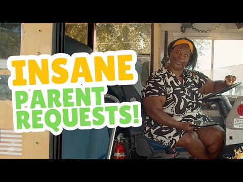 School Bus Driver Reacts to Crazy Parent Requests!