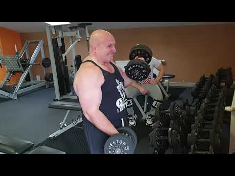 Tadek Siłacz - biceps 22x 23KG | świeżo po kontuzji