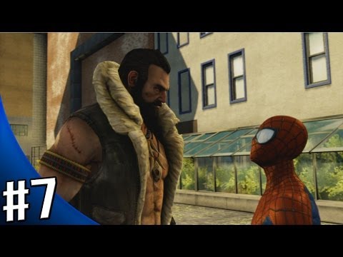 The Amazing Spider Man 2 Walkthrough Part 7 Gameplay Let's Play - Hunter Hunted