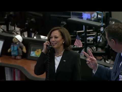 Expedition 67 - Vice President Harris Talks with International Space Station Crew Sept. 9, 2022