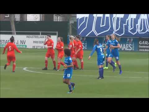 KAA Gent Ladies - FWS Woluwe op 14.04.2019