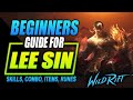 Lee Sin Wild Rift Guide | Combos, Skills and Items | League of Legends