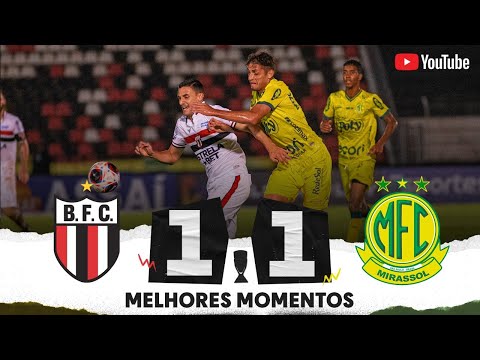 Gols e lances de Botafogo x Mirassol