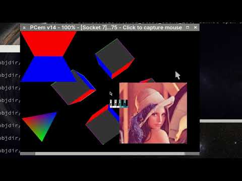 Bare metal hardware 3d texturing in 23kb of code w/ S3/Virge!