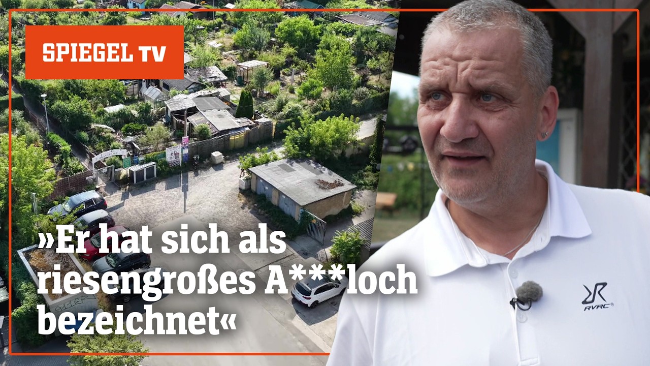 Kampf im Kleingarten: Jetzt droht die Mauer | SPIEGEL TV