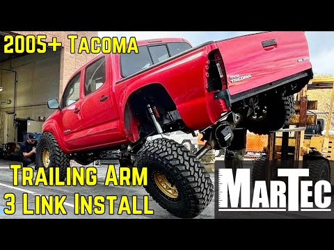 2005+ Tacoma Trailing Arm 3 Link Rear Kit Install
