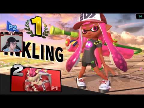 Xzax (Inkling) vs EnchantedPige (Bowser) Viewer Battles!