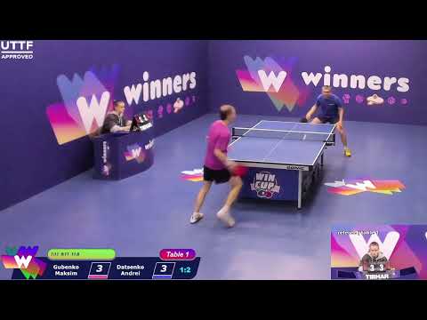 WINners CUP table 1  29.11 Gubenko Maksim - Datsenko Andrei 11:30