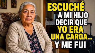 Escuché a mi hijo decir que yo complicaba su vida. Antes del amanecer, ya me había ido.