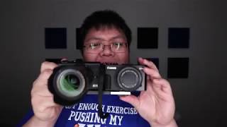 Canon M100 vs Canon G7X Mark II Low Light Video Comparison Test