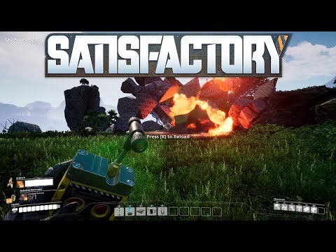 Satisfactory #9 - Jetpack, Caterion and Nobelisk (To Blow Things Up)