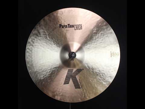 Zildjian 21" K Paper Thin Crash - 1849g (video demo) image 2