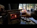 Solo Bushcraft Winter Overnight - Campfire Cooking...