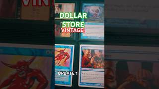 Building a MTG Collection using ONLY Dollar Store Packs! (UPDATE 1)
