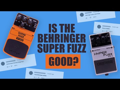 Behringer SF300 Super Fuzz VS Boss FZ-2 Hyper Fuzz (Comparison)