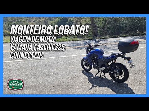VIAGEM DE FZ25 CONNECTED PARA MONTEIRO LOBATO!