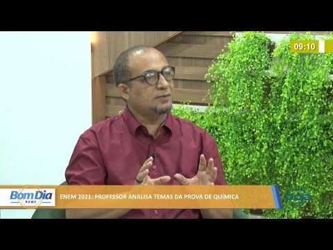 Professor de Química analisa temas da prova do Enem 23 11 2021
