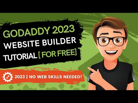 GoDaddy Website Builder Tutorial For Beginners 2023...