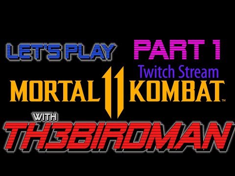 MORTAL KOMBAT 11 STORY MODE WALKTHROUGH | PART 1 of 3 PS4 PRO (Twitch Stream)