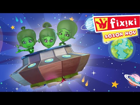 🎬 Fixiki Sezon Nou | OZN - Mașinuța Spațială  | Desene animate educative pentru copii