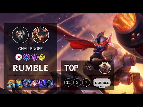 Rumble Top vs Jayce - KR Challenger Patch 11.21