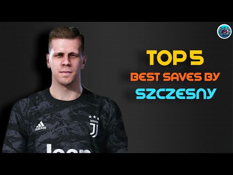 •Top 5 Unbelievable Saves By Szczesny• | HD | PES PITCH |