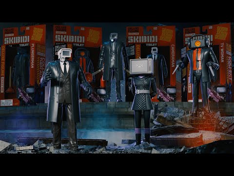 Skibidi Toilet - Deluxe Figures