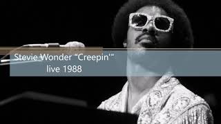 Stevie Wonder 'Creepin' live 1988