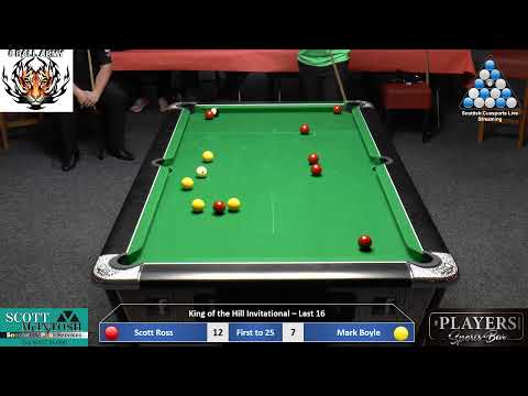 King of the Hill Invitational Last 16 - Scott Ross v Mark Boyle