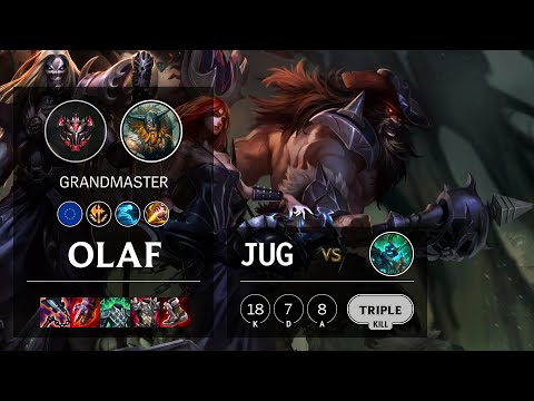 Olaf Jungle vs Hecarim - EUW Grandmaster Patch 11.19