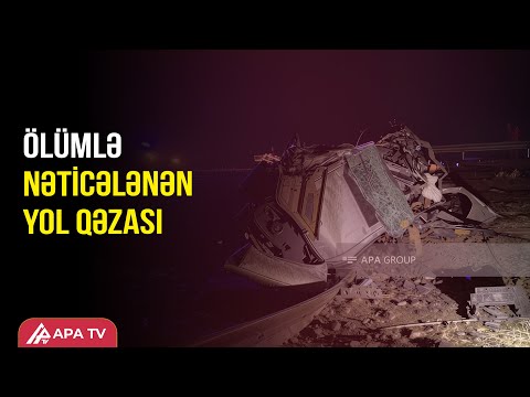 Göygöldə qəza- 2 nəfər ölüb-APA TV