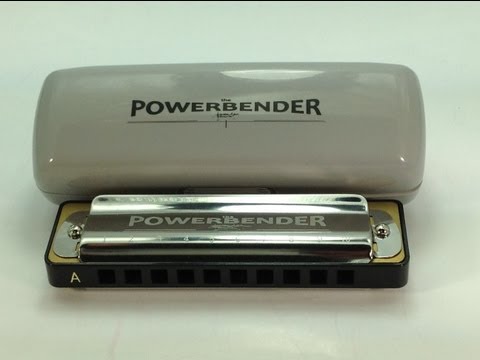 PowerBender Harmonica: Brendan's new model in 5 Keys! Low F, G, A, C, D