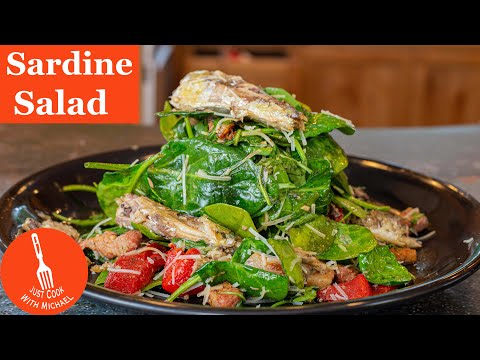 Healthy Portuguese Sardine Salad
