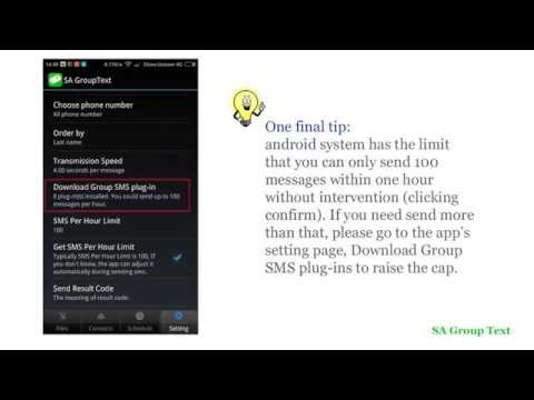 SA Group Text Lite Video